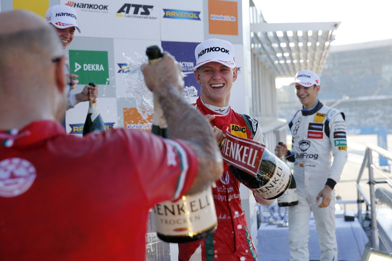 Podium: Mick Schumacher, PREMA Theodore Racing Dallara F317 - Mercedes-Benz