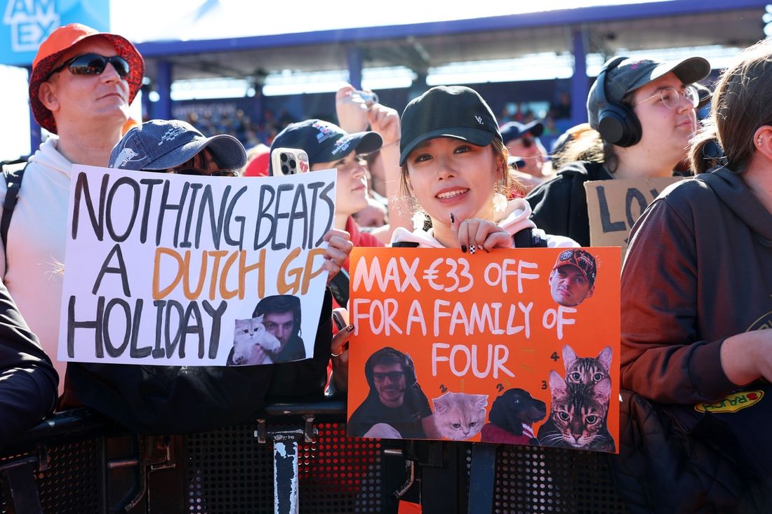 Fans of Max Verstappen, Red Bull Racing