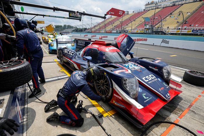 #22 United Autosports USA, ORECA LMP2 07: Daniel Goldburg, Paul Di Resta, Rasmus Lindh
