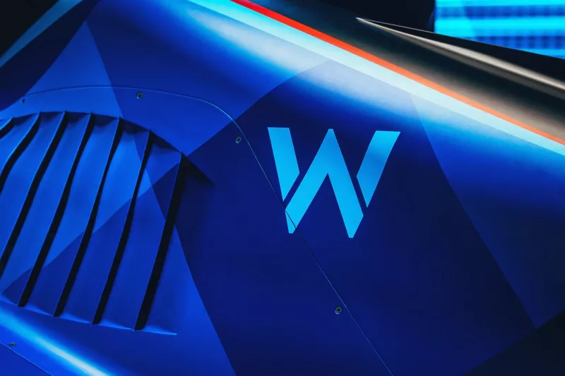 Williams livery detail