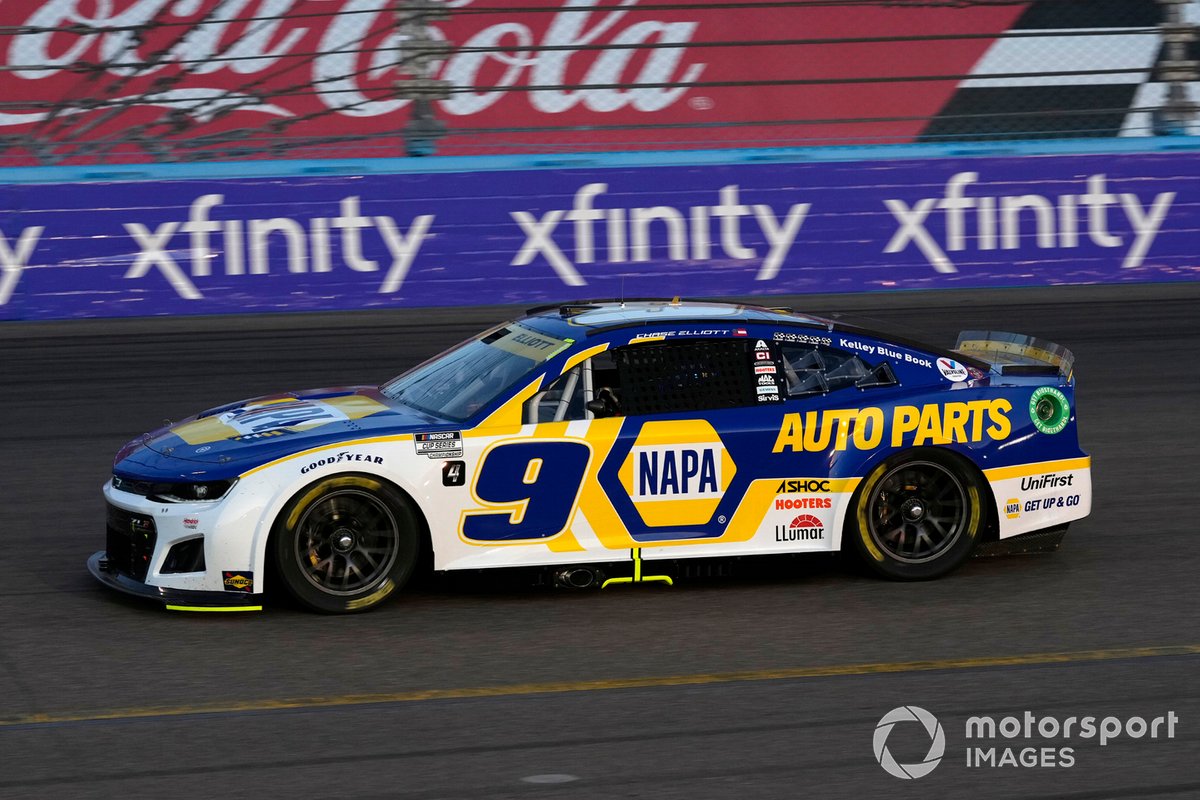 4. Chase Elliott (Hendrick-Chevrolet): P28 im Rennen