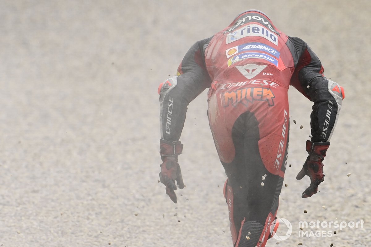 Caduta di Jack Miller, Ducati Team