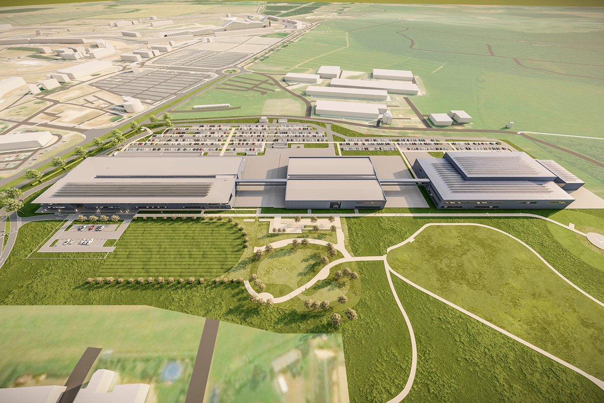 Work has already begun on Aston Martin's vast new campus