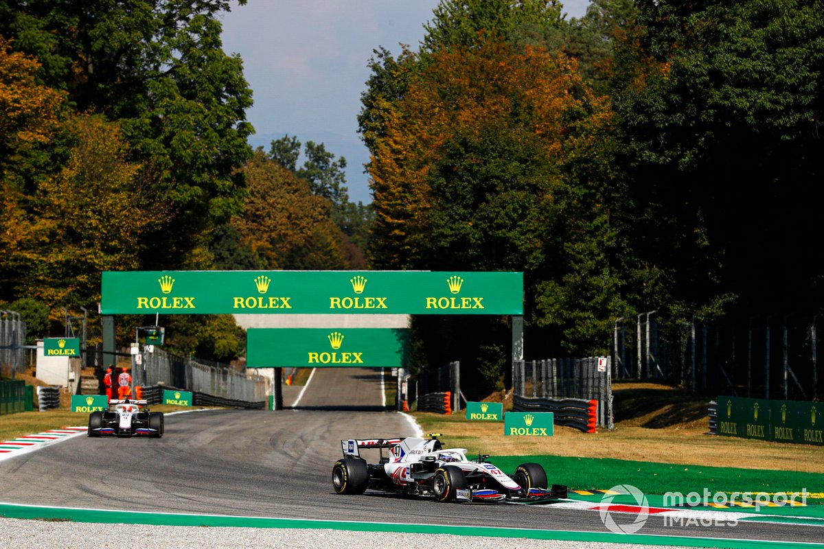 Mick Schumacher, Haas VF-21, Nikita Mazepin, Haas VF-21