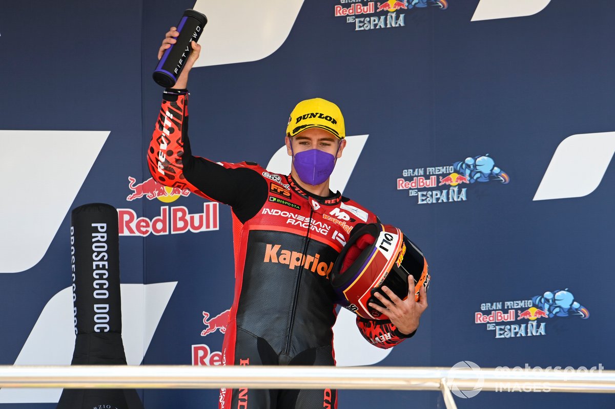 Podio: Jeremy Alcoba, Team Gresini Moto3