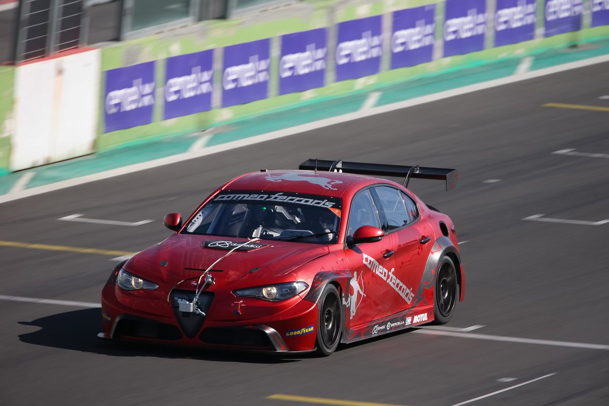 Stefano Coletti, Luca Filippi, Romeo Ferraris, Alfa Romeo Giulia ETCR