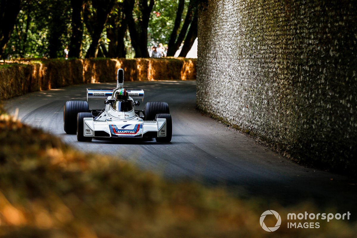 Marino Franchitti au volant de la Brabham BT44B (1974)