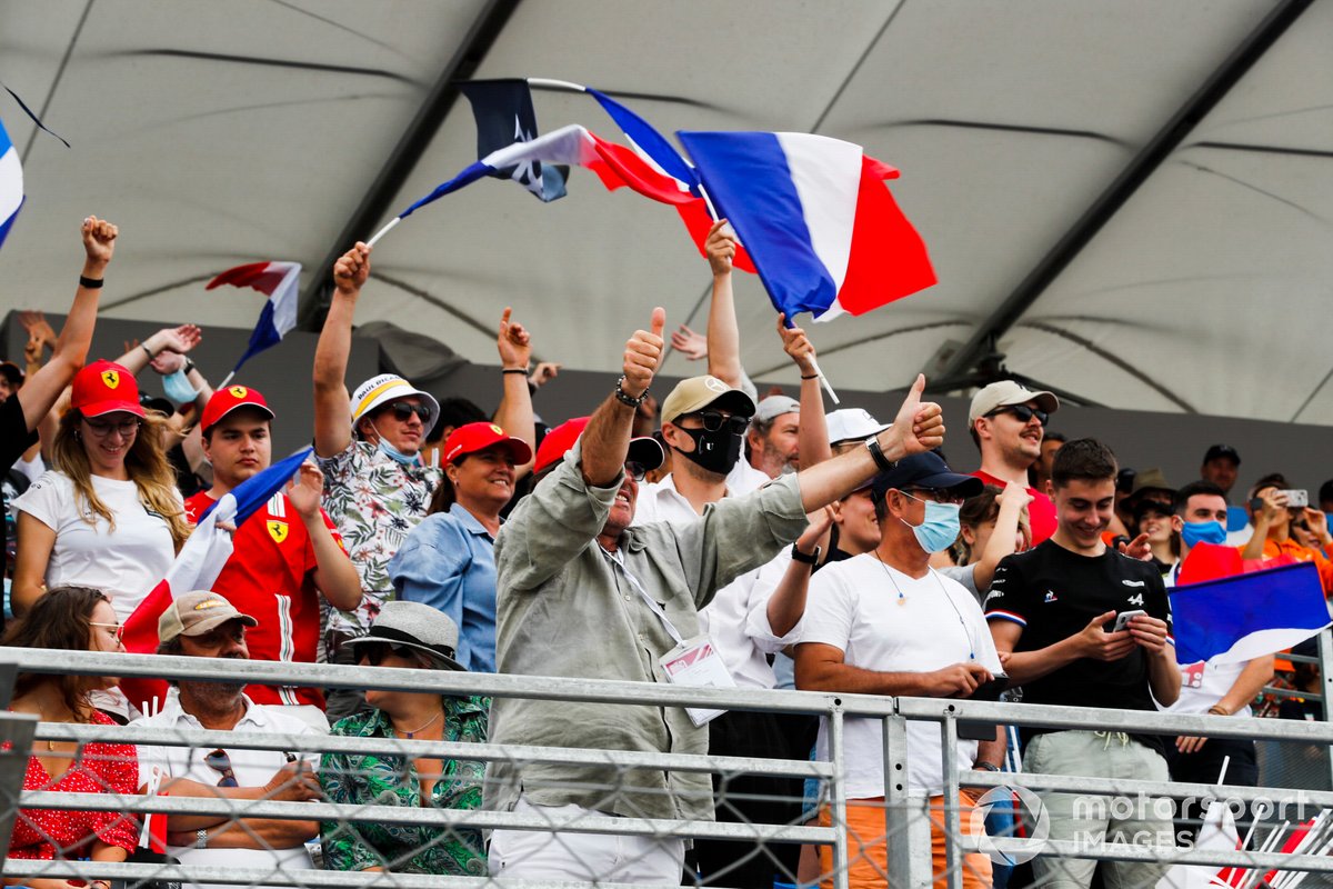 Fans di tribune Sirkuit Paul Ricard