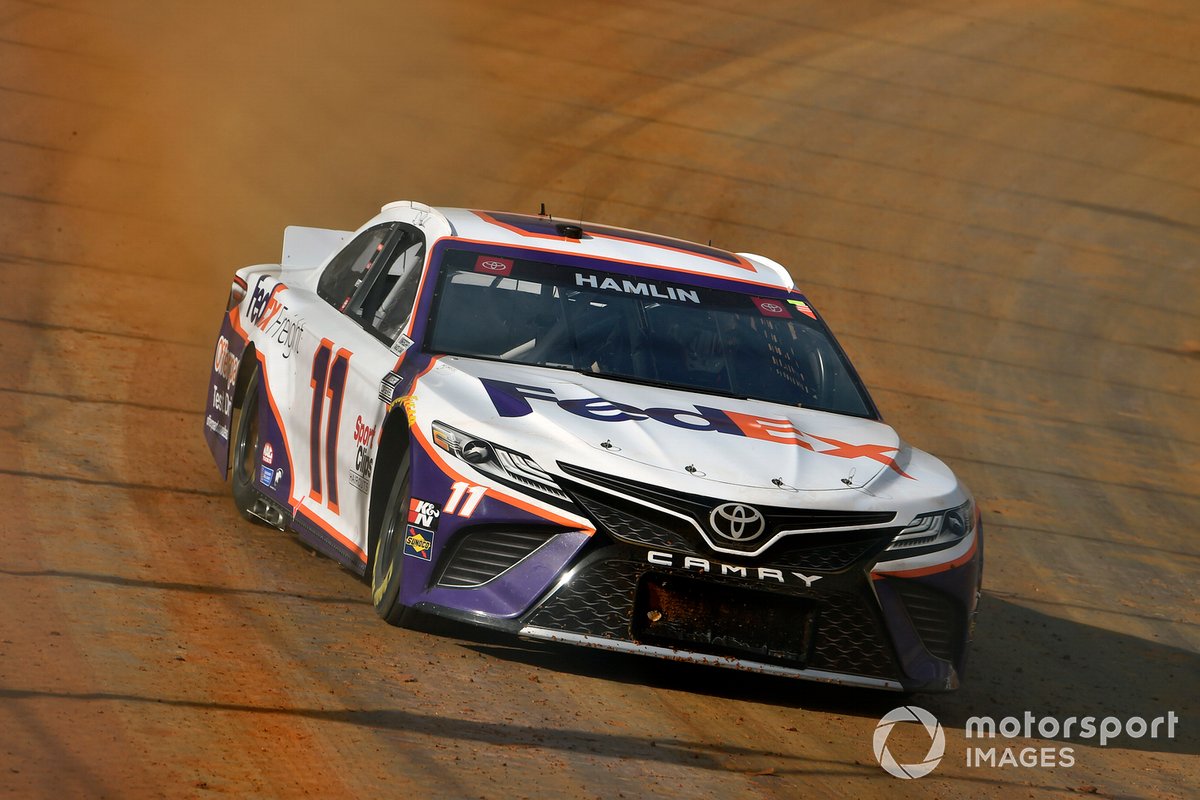 Denny Hamlin, Joe Gibbs Racing, Toyota Camry FedEx Freight