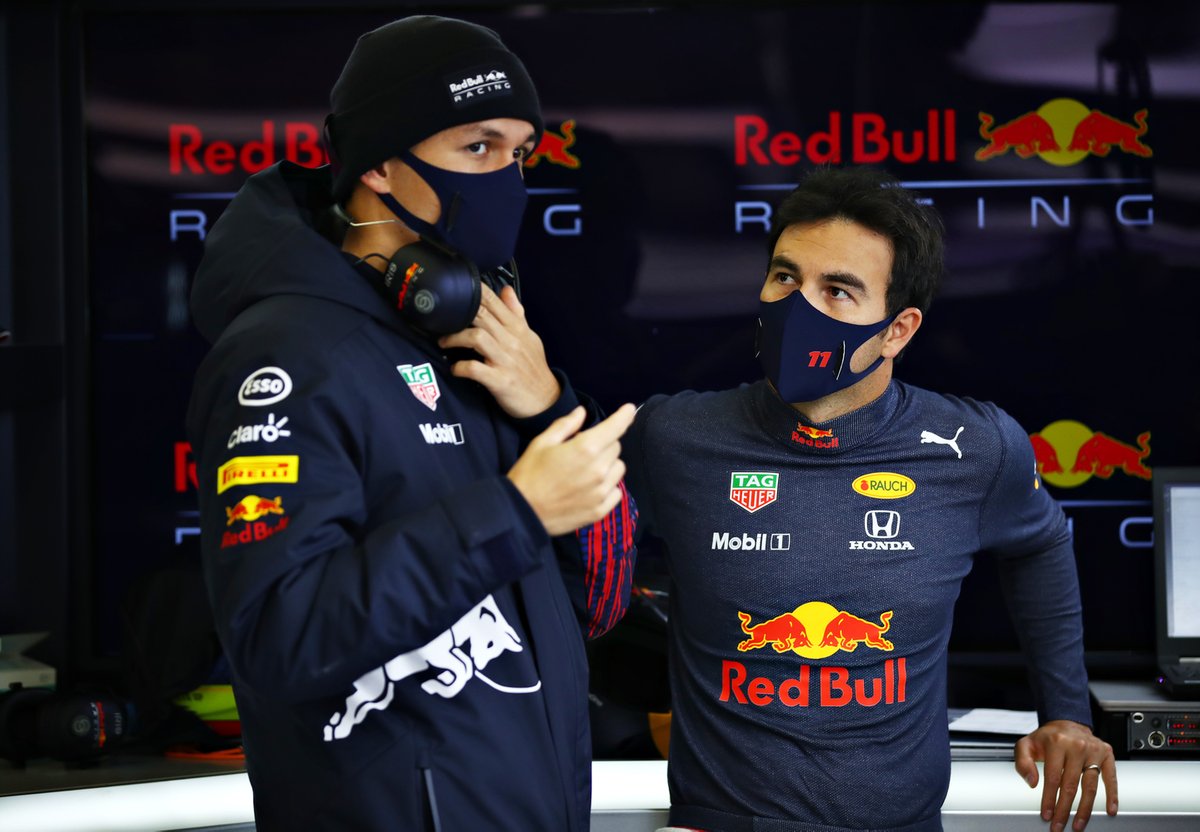 Sergio Perez, Red Bull Racing, Alexander Albon, Red Bull Racing