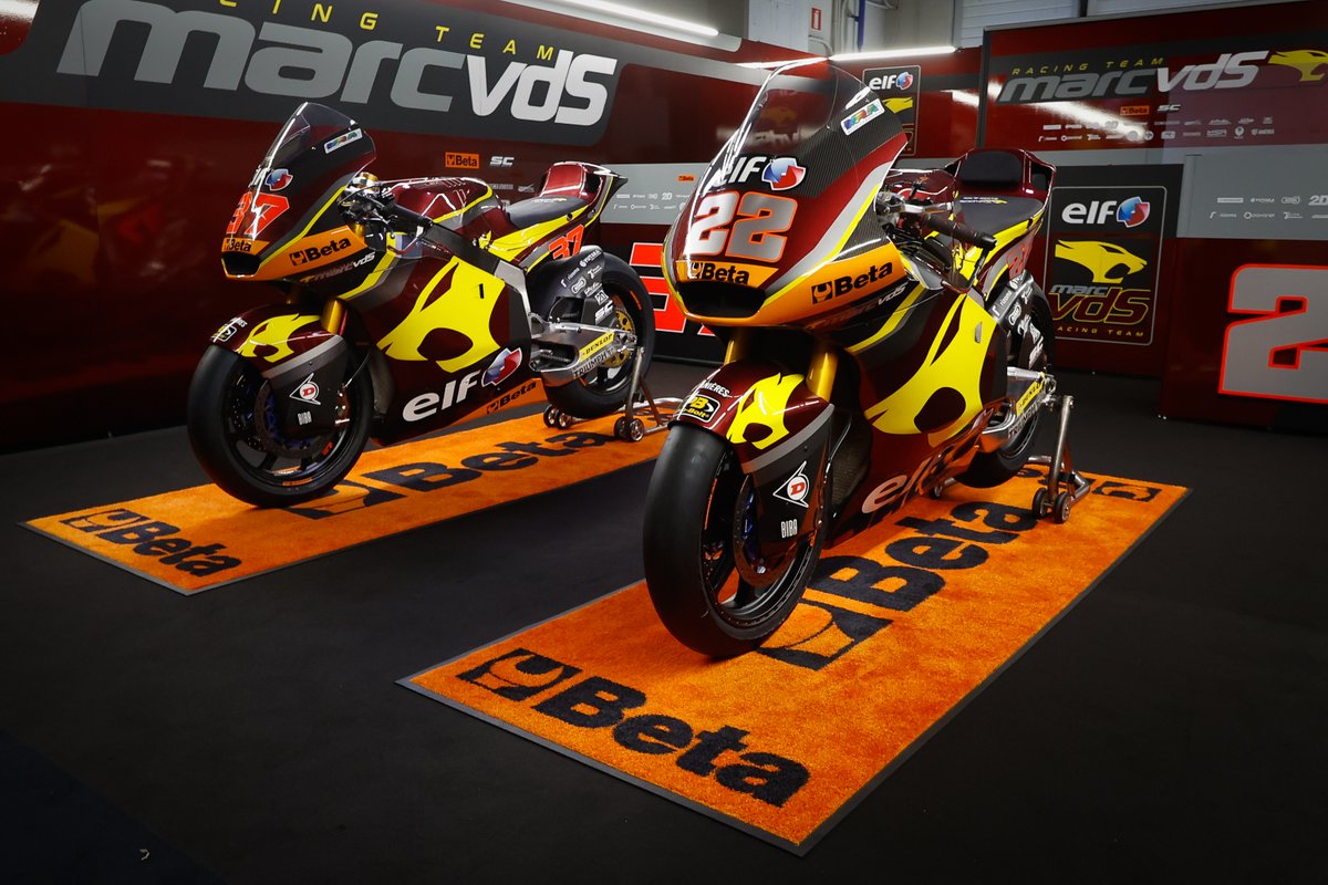 Moto Sam Lowes and Augusto Fernandez, Marc VDS Racing
