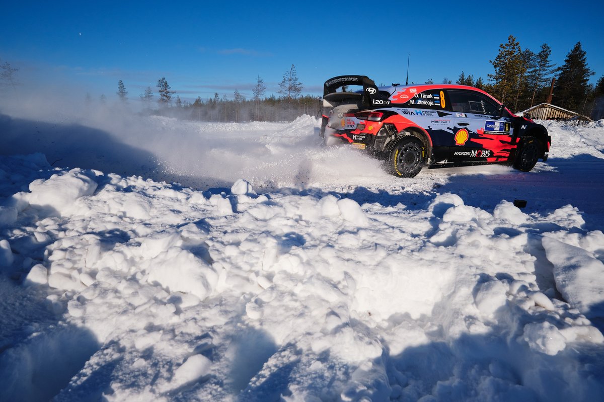 Ott Tänak, Martin Järveoja, Hyundai Motorsport Hyundai i20 Coupe WRC
