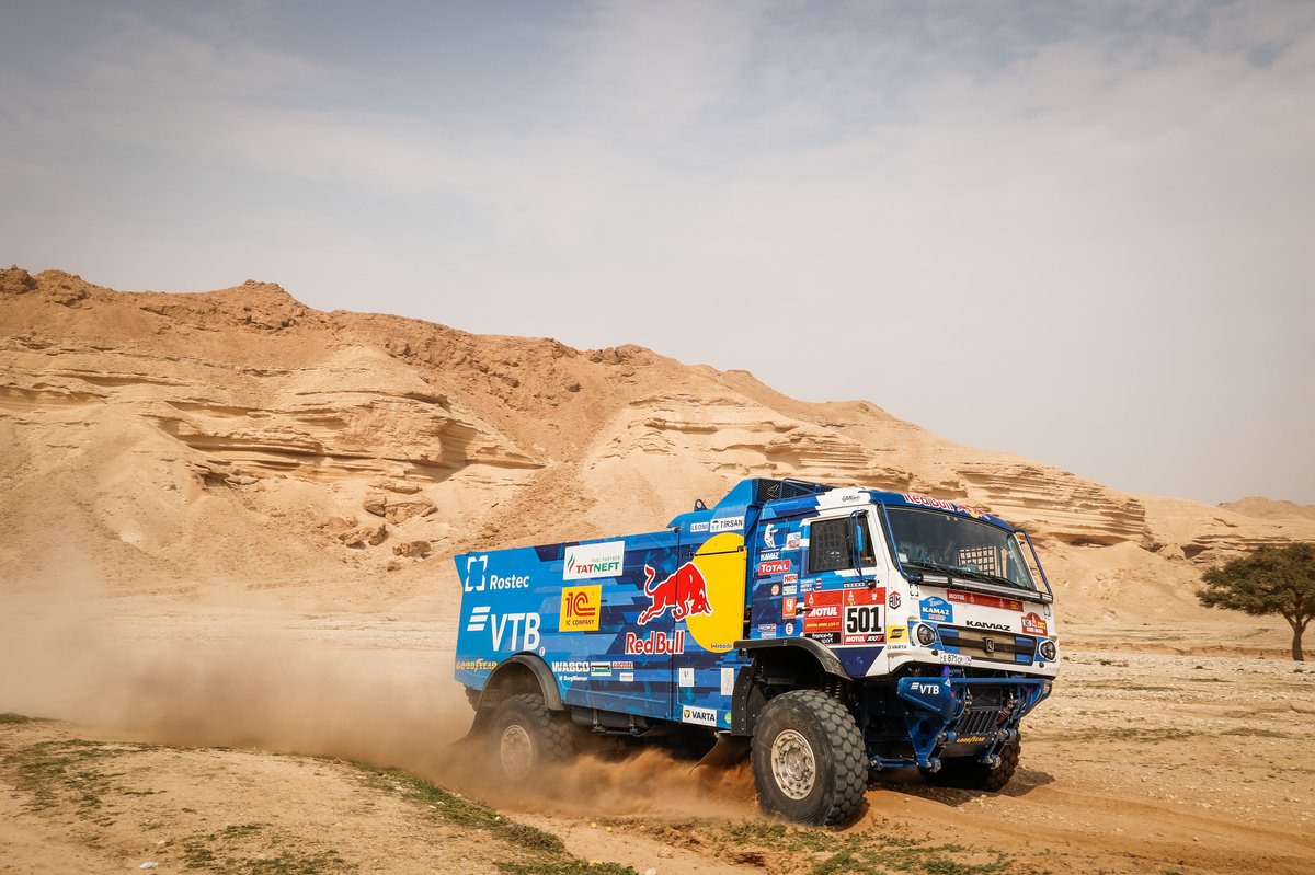 #501 Kamaz - Master: Anton Shibalov, Dmitrii Nikitin, Ivan Tatarinov