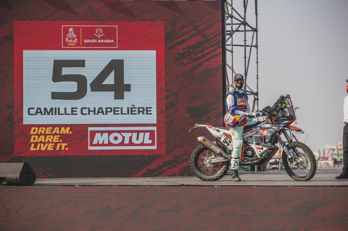#54 Team Baines Rally KTM: Camille Chapeliere