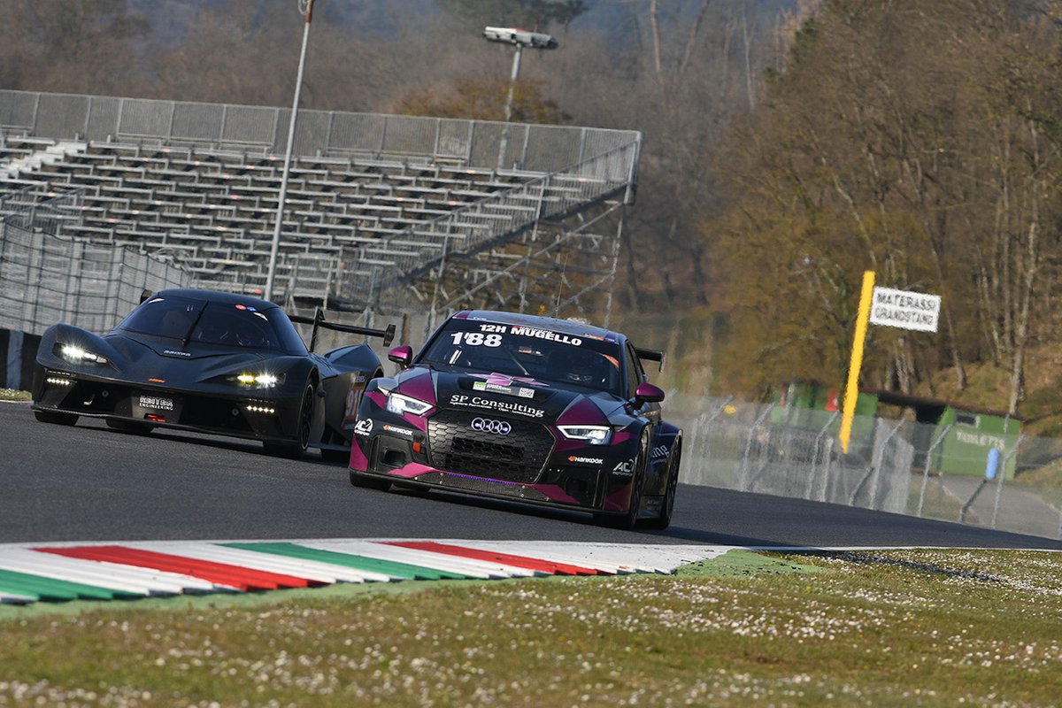 #188 AC Motorsport: Stephane Perrin, Mathieu Detry, Audi RS 3 LMS DSG