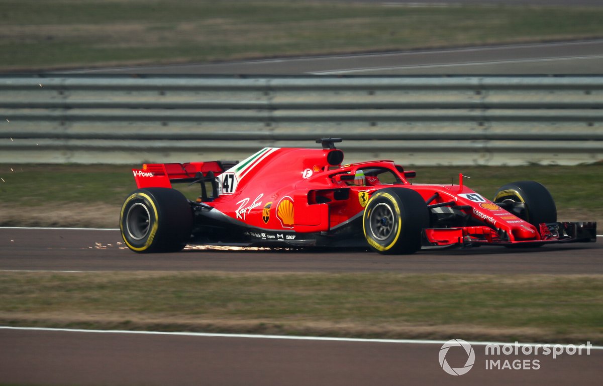 Mick Schumacher, Ferrari SF71H