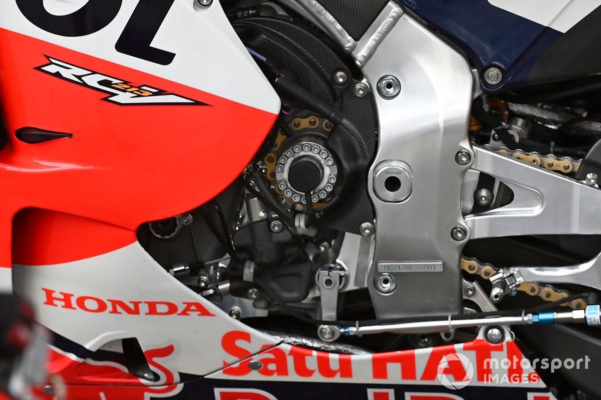 Moto de Repsol Honda