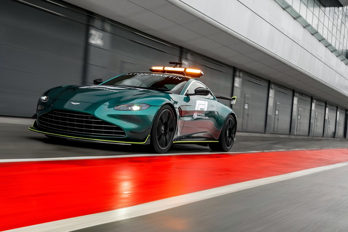 Astonn Martin Official Safety Car of Formula One