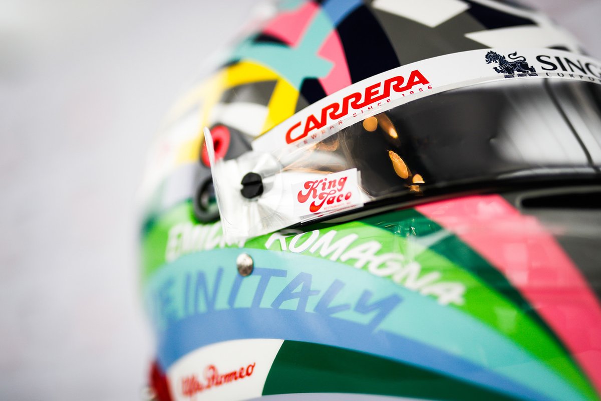 Шлем Антонио Джовинацци, Alfa Romeo Racing