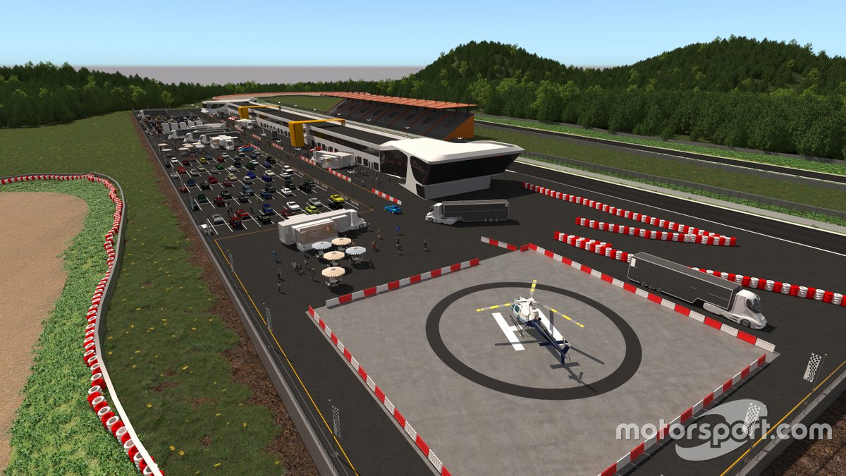 Bocetos del circuito de velocidad de Morata de Tajuña