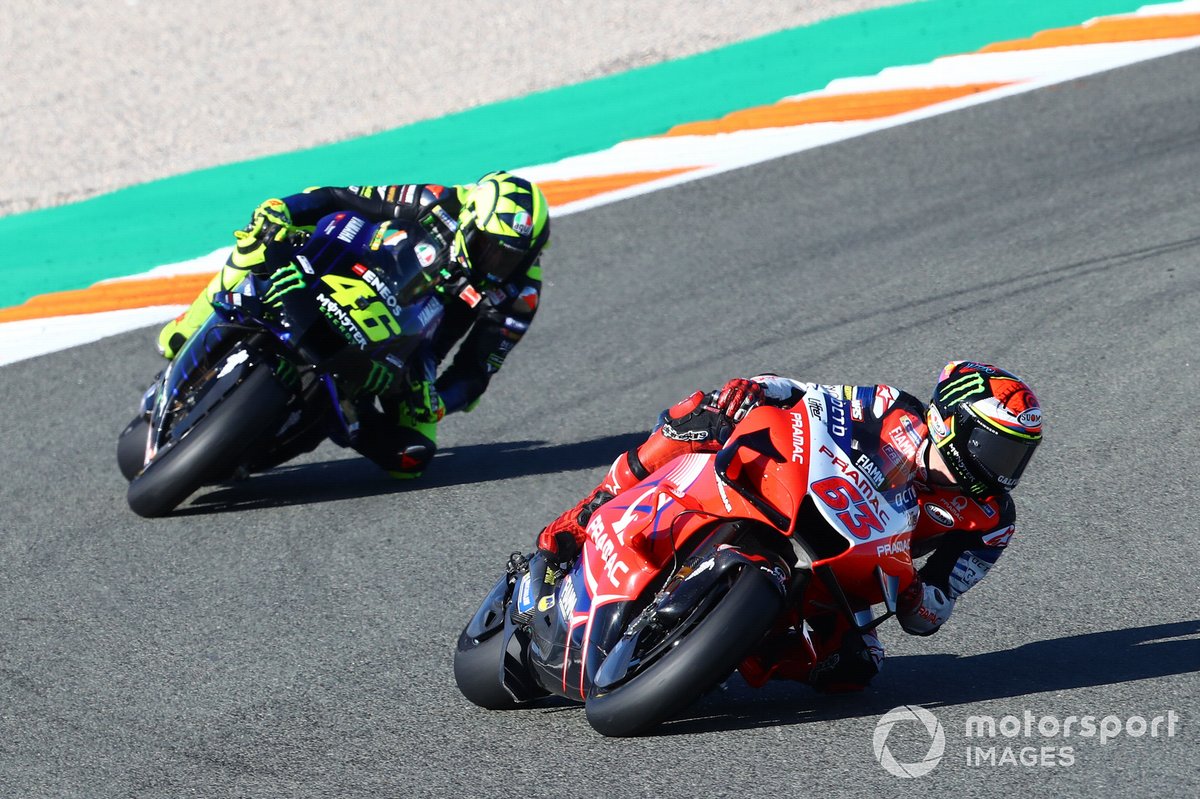 Francesco Bagnaia, Pramac Racing, Valentino Rossi, Yamaha Factory Racing