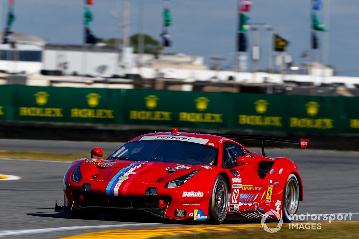 #62 Risi Competizione Ferrari 488 GTE, GTLM: Alessandro Pier Guidi, Davide Rigon, Jules Gounon, James Calado