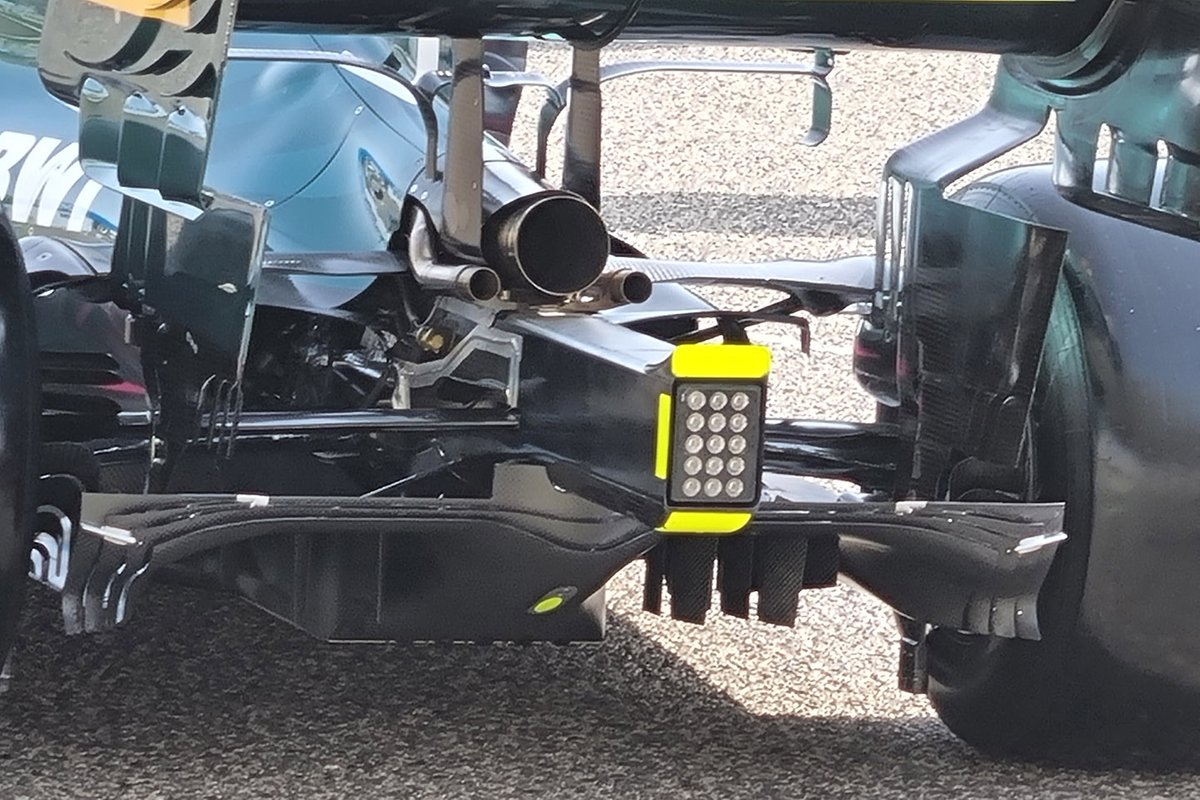 Aston Martin AMR21 detail