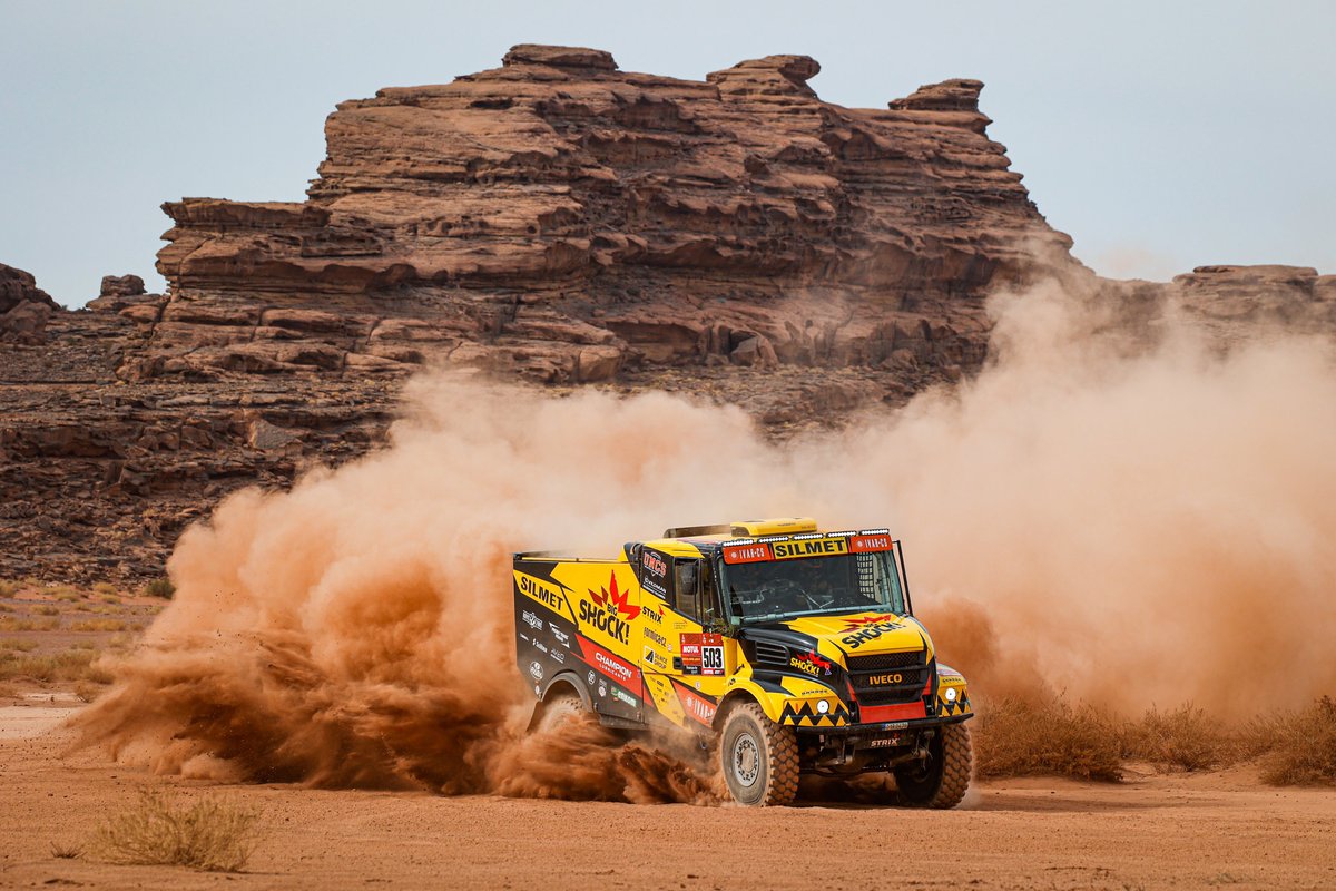 #503 Big Shock Racing Iveco: Martin Macik, Frantisek Tomasek, David Svanda