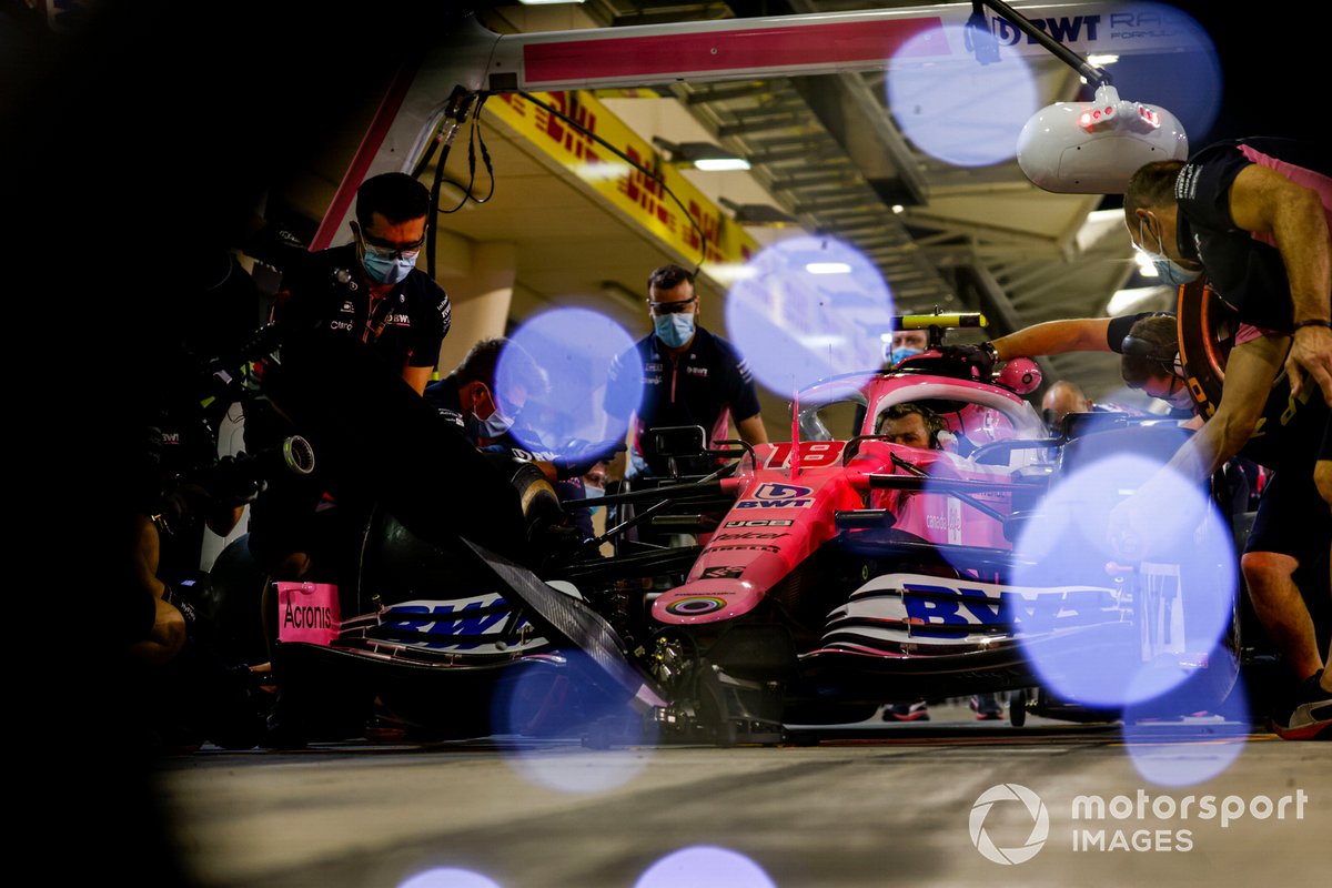 Racing Point Práctica de Pit Stop