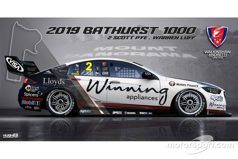 Walkinshaw Andretti United Bathurst livery