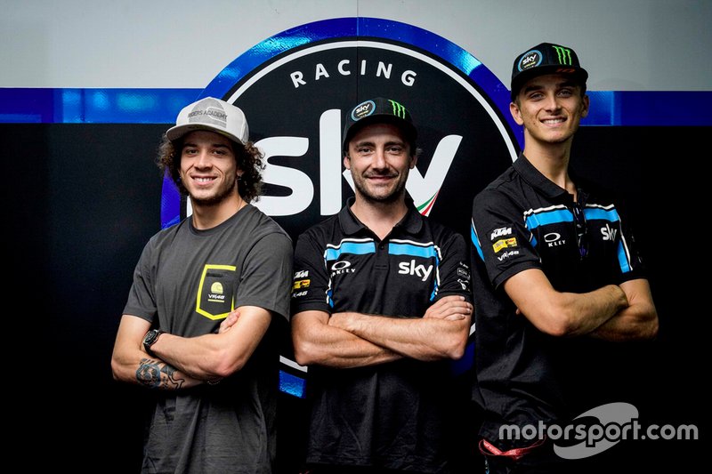Luca Marini, Pablo Nieto, Marco Bezzecchi, SKY RACING TEAM VR46
