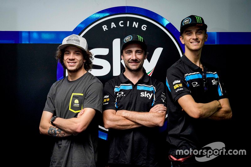 Luca Marini, Pablo Nieto, Marco Bezzecchi, SKY RACING TEAM VR46 