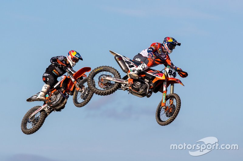 Jeffrey Herlings, Red Bull KTM Factory Racing en Glenn Coldenhoff, Standing Construct KTM