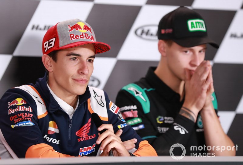 Marc Márquez, Repsol Honda Team, Fabio Quartararo, Petronas Yamaha SRT