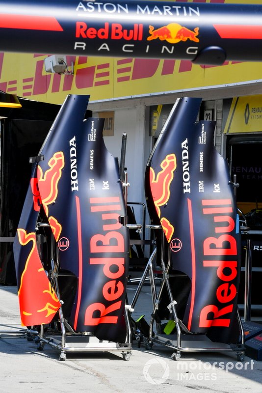 Cubierta motor del Red Bull Racing RB15