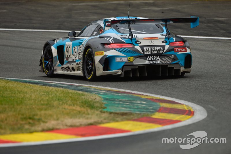 #90 Akka ASP Team Mercedes-AMG GT3: Nico Bastian, Timur Boguslavskiy, Felipe Fraga