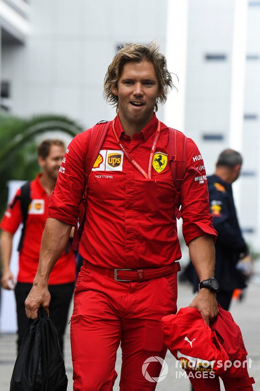 Antti Kontsas, Trainer for Sebastian Vettel, Ferrari
