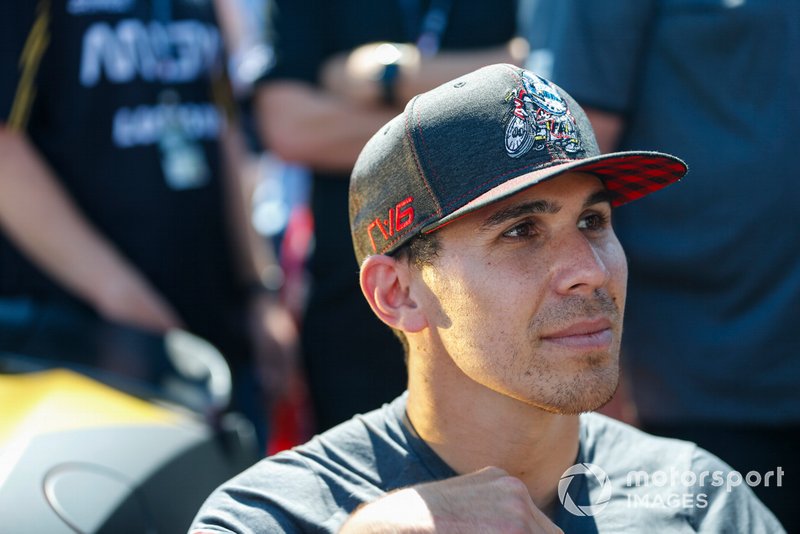 Il pilota Honda Robert Wickens, si prepara a guidare la Arrow Acura NSX, nel pre-gara