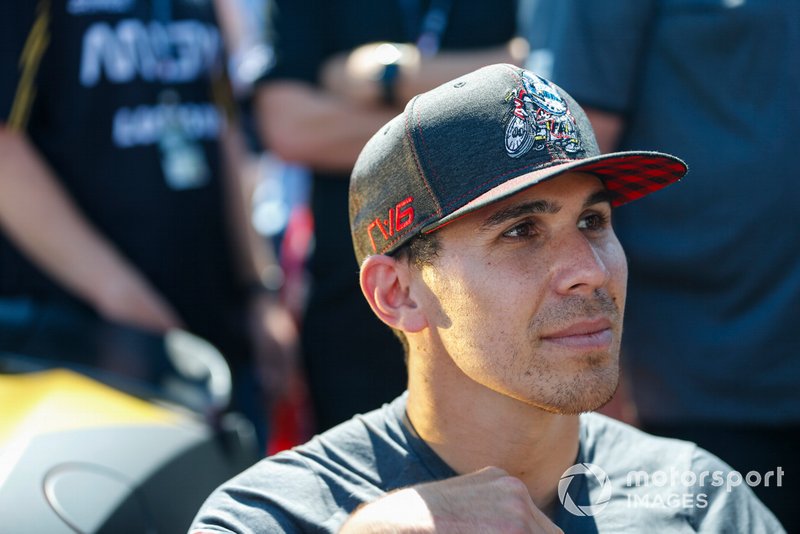 Honda driver Robert Wickens, prepares to drive the Arrow Acura NSX, Pre-Race