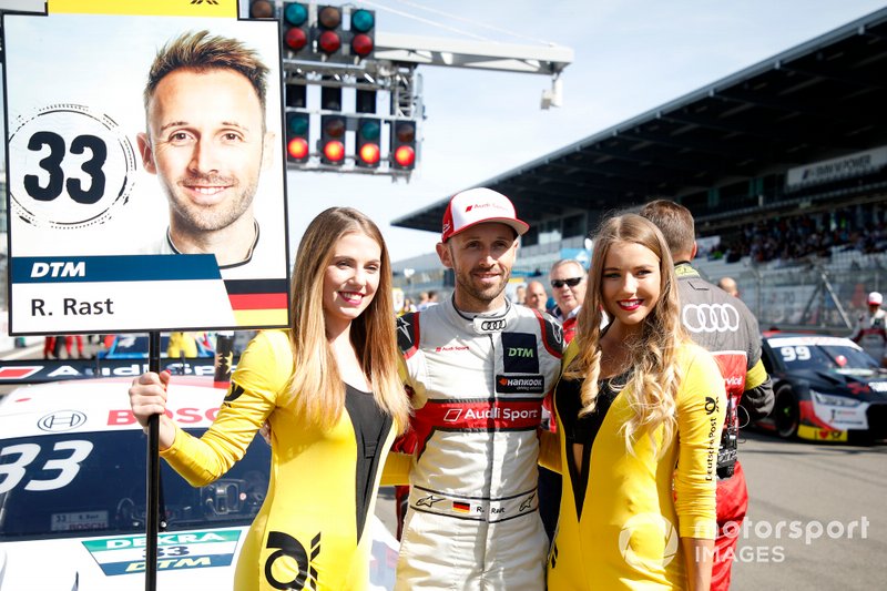 René Rast, Audi Sport Team Rosberg con le Grid girls