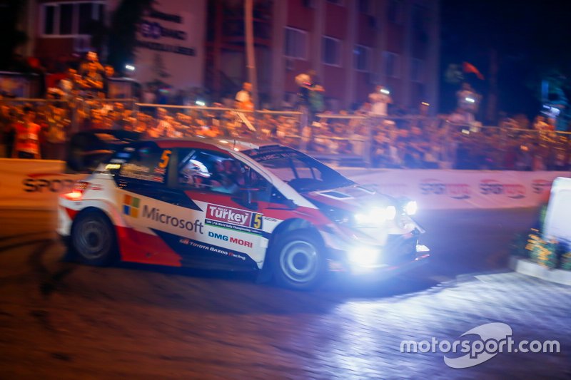 Kris Meeke, Sebastian Marshall, Toyota Gazoo Racing WRT Toyota Yaris WRC