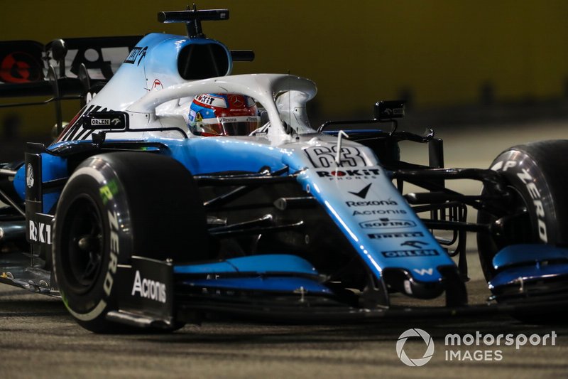 18-е место: Джордж Расселл, Williams - 1.40,867