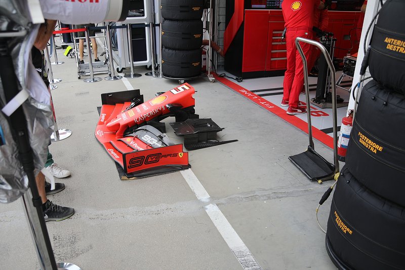Ferrari SF90, front wing