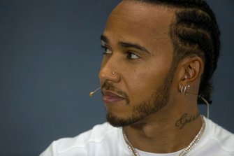Lewis Hamilton, Mercedes AMG F1 basın toplantısında