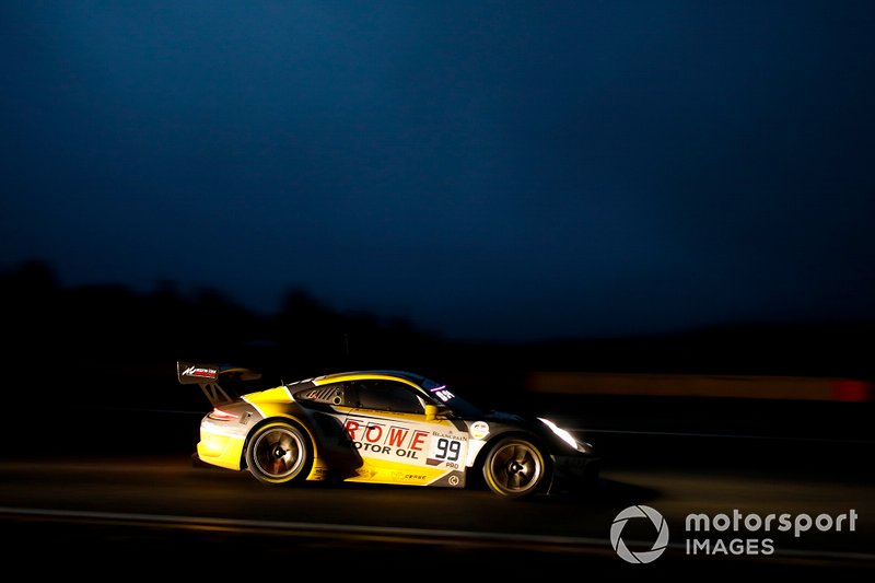 #99 ROWE Racing Porsche 911 GT3 R: Dennis Olsen, Dirk Werner, Matt Campbell