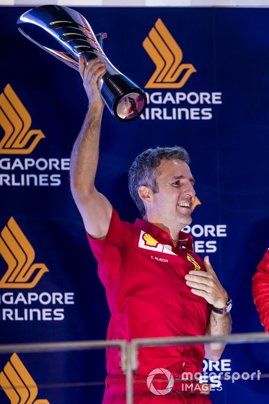 Iñaki Rueda, estrategista da Ferrari