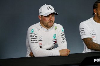 Valtteri Bottas, Mercedes AMG F1, in the post Qualifying Press Conference