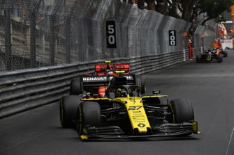 Nico Hulkenberg, Renault R.S. 19, Charles Leclerc, Ferrari SF90