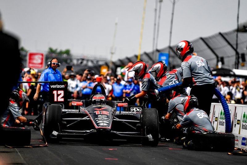 Will Power, Team Penske Chevrolet, Pit Stop Competition