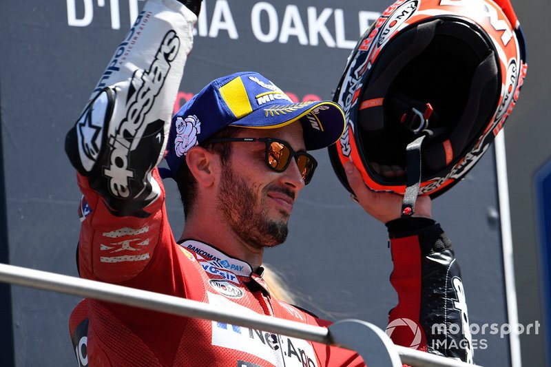Podio: Andrea Dovizioso, Ducati Team